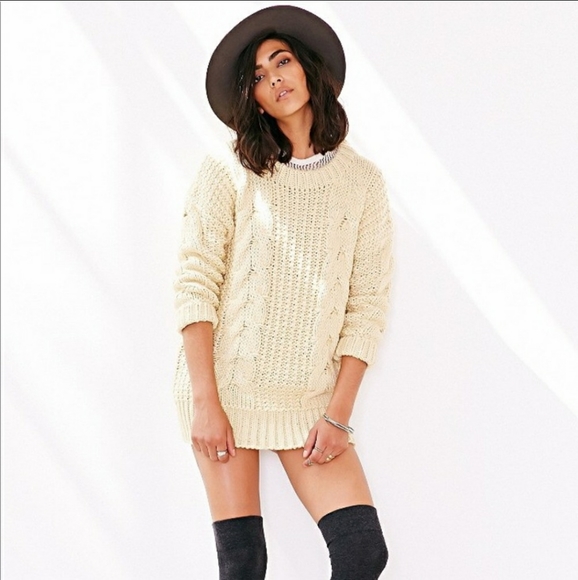 NWT UNIF x Urban Outfitters chunky sweater dress - Picture 2 of 8